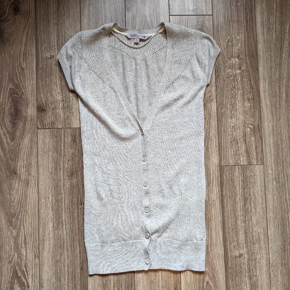 NWOT (XS) - FATFACE Short Slv Sweater Tunic Cardigan